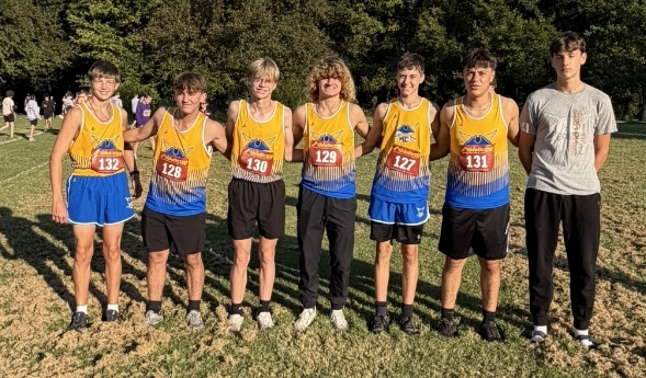 The XC Pirates team at Nixa