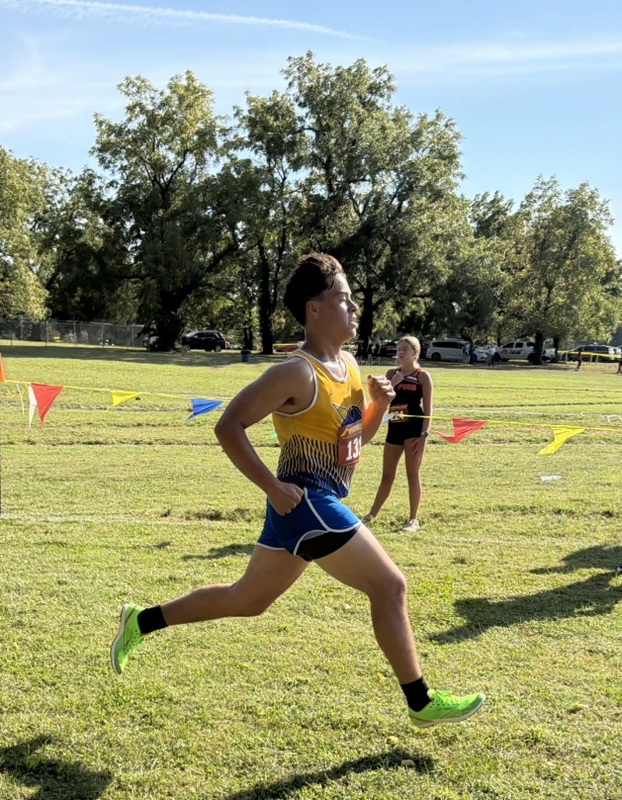 Sebastian races.