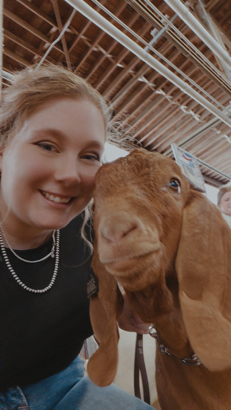 Ms. Plattner and RDL4 MADI-TRV Atomic Shock pose for close up.