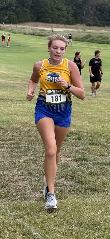 Bailey also ran a PR at Warsaw!