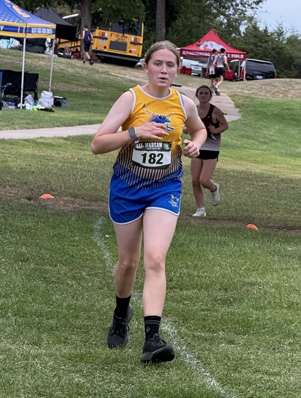 Kelsie ran well and ensured the team captured 3rd place!