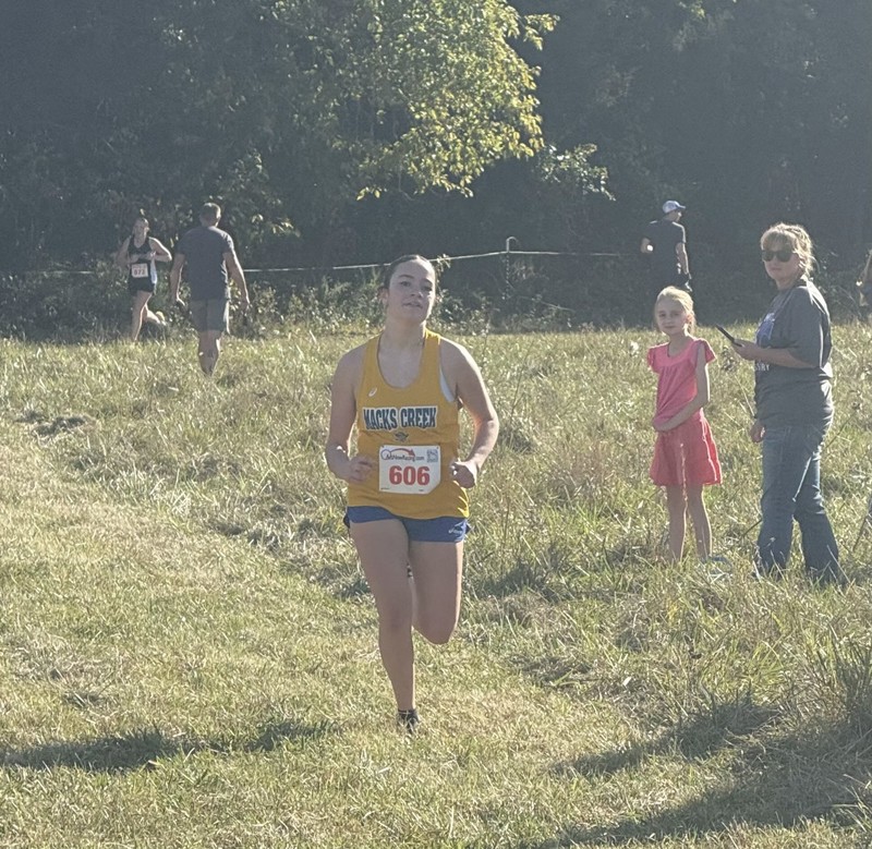 Allie races at Humansville