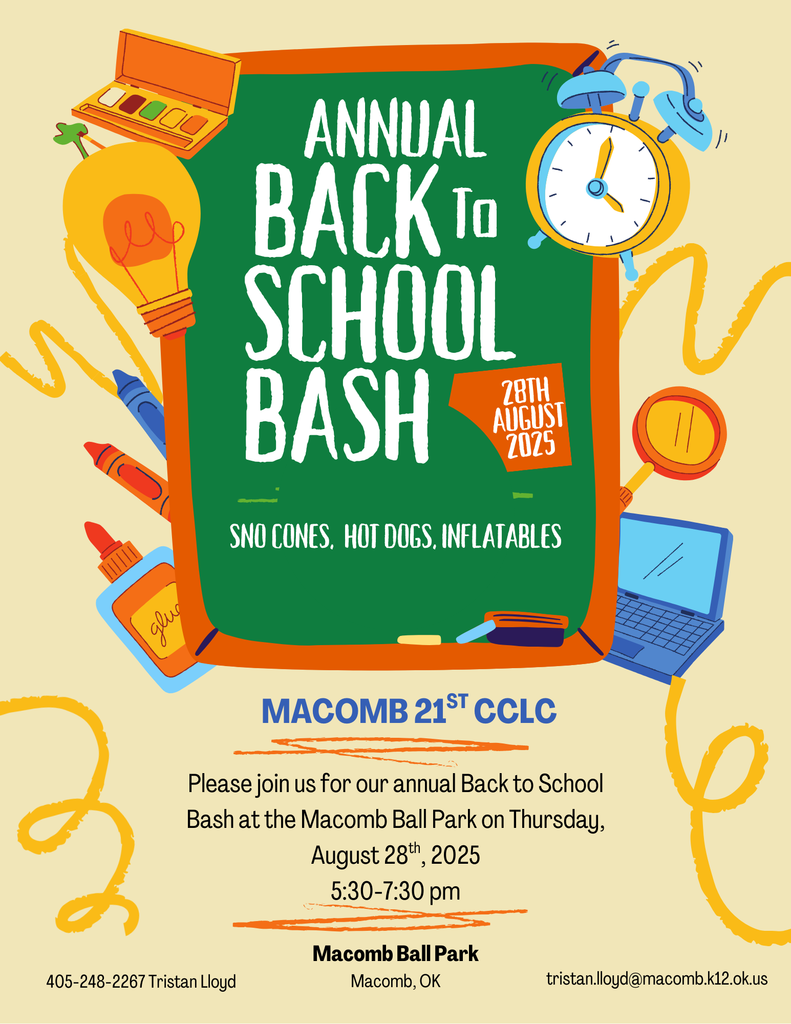 Back to School Bash Flyer
