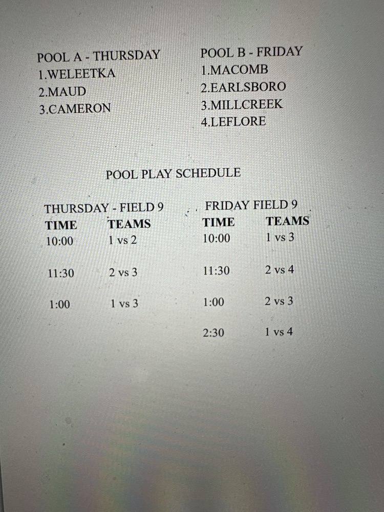 pool play