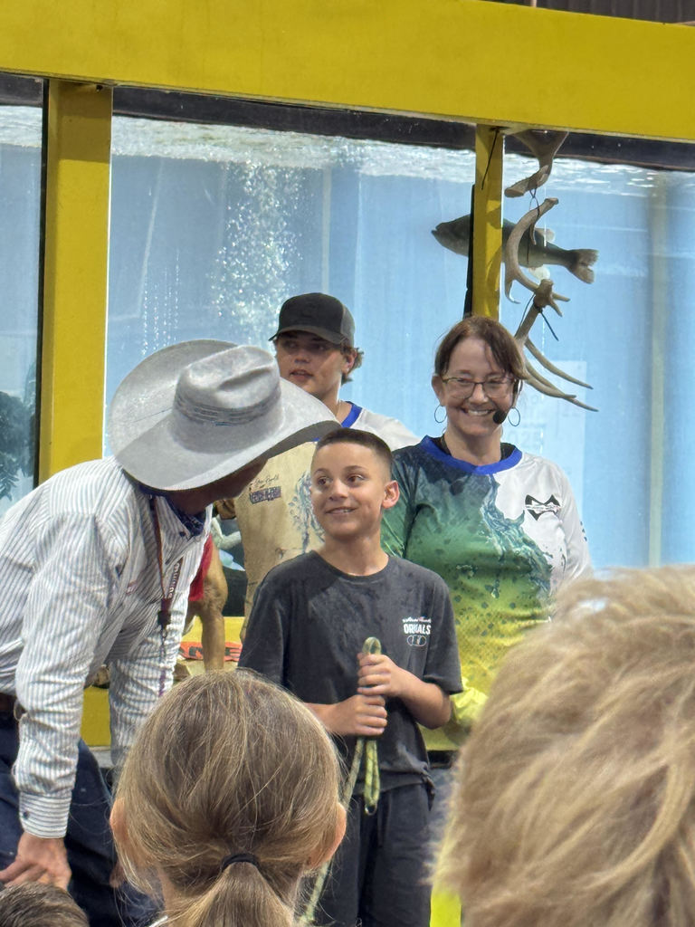 4th grader taking it all in!