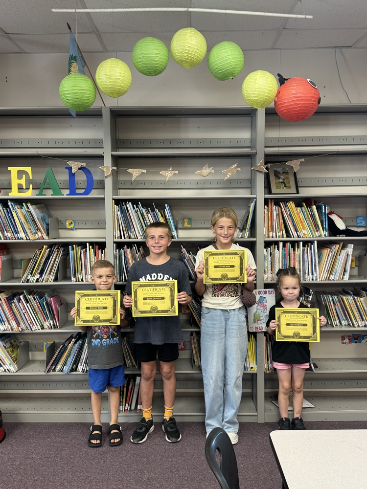 students of the month