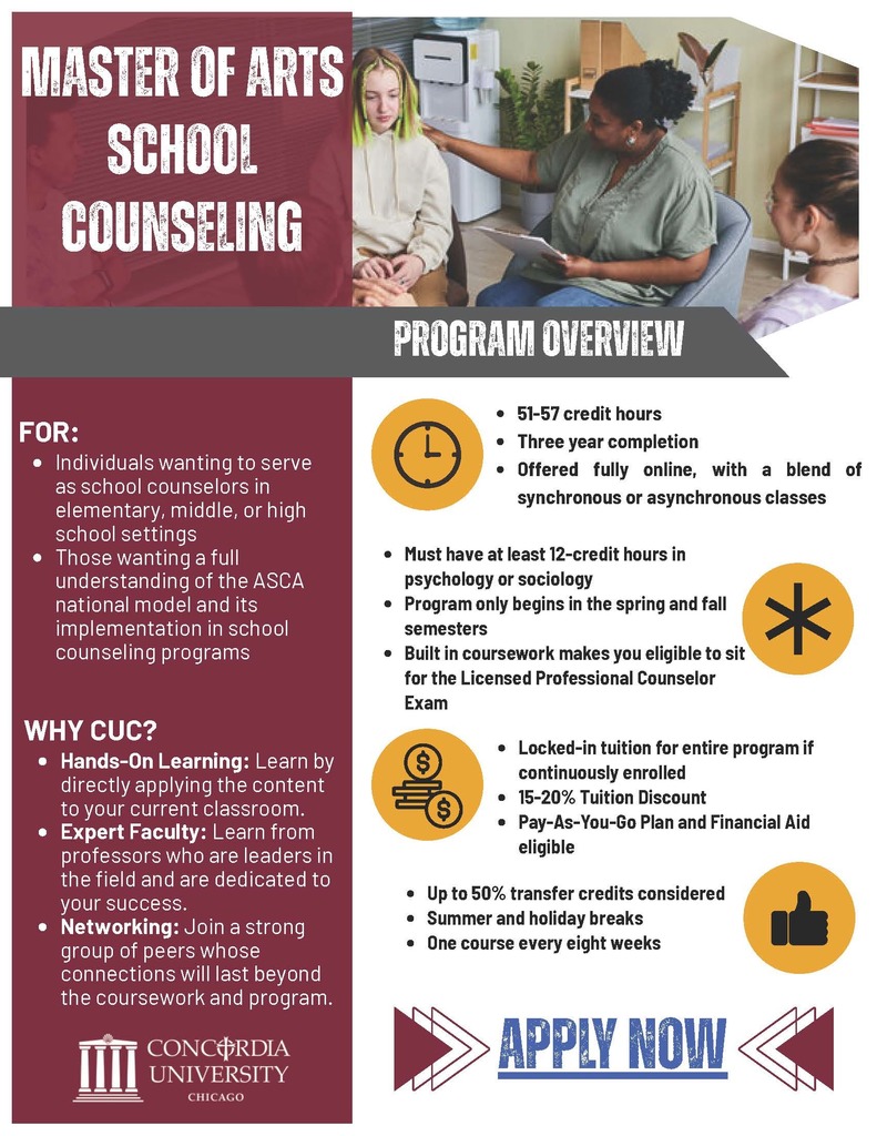 Concordia_Master of Arts School Counseling