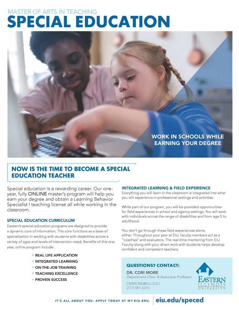 EIU 2025 MAT Special Education Program Flyer Final_Page_1