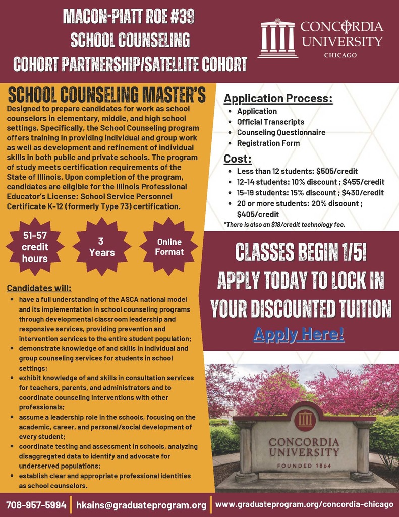 ROE 39 Satellite Cohort Partnership Flyer