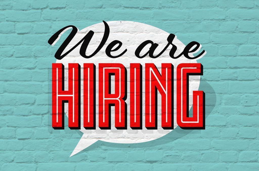 We Are Hiring