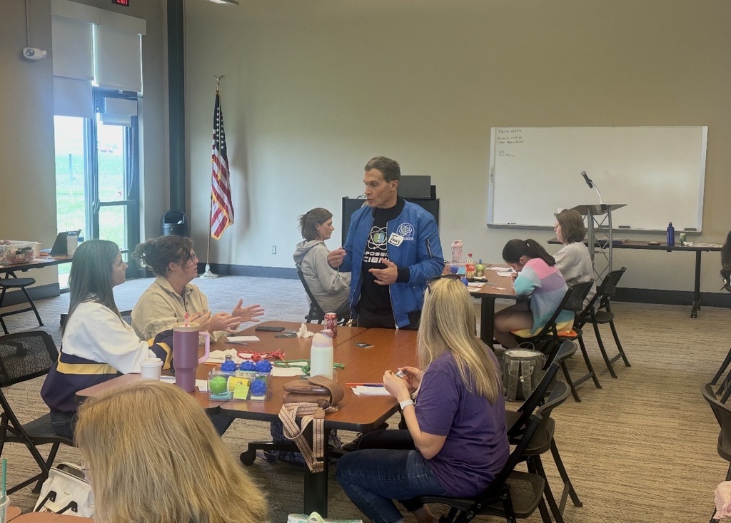 Impossible Science Experiment with Teachers in an event setting