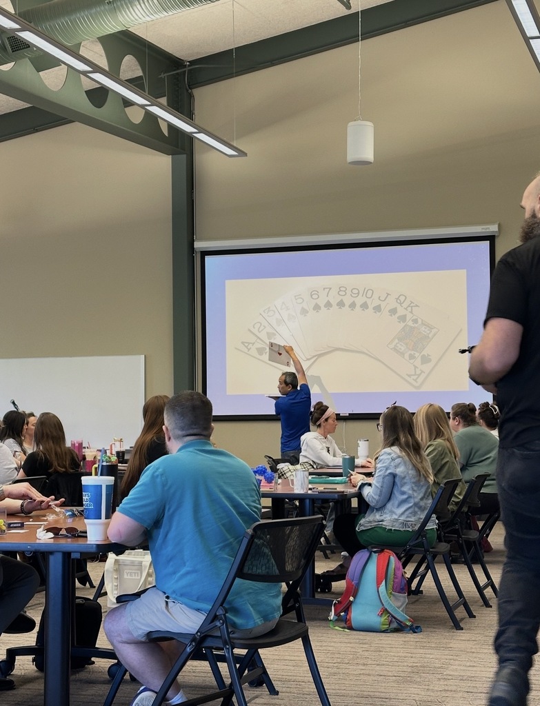 Impossible Science Experiment with Teachers in an event setting