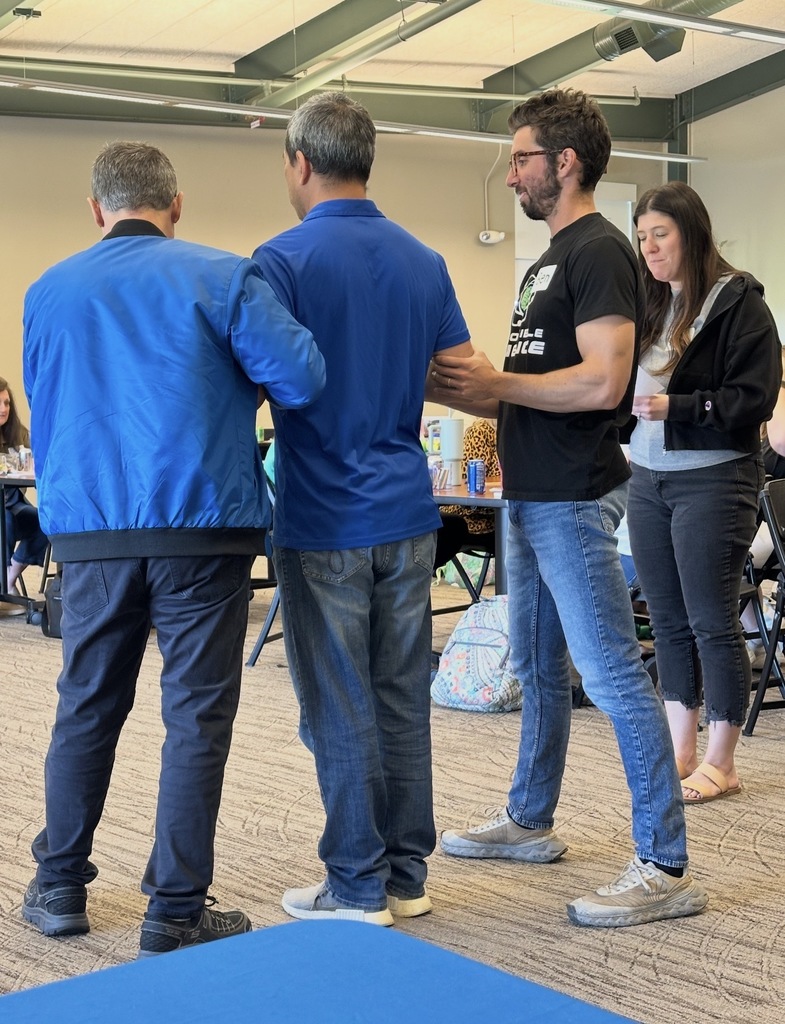 Impossible Science Experiment with Teachers in an event setting