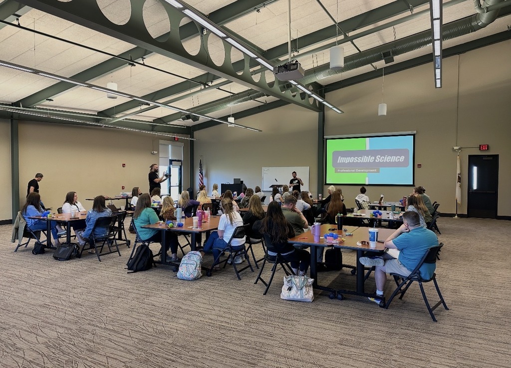 Impossible Science Experiment with Teachers in an event setting