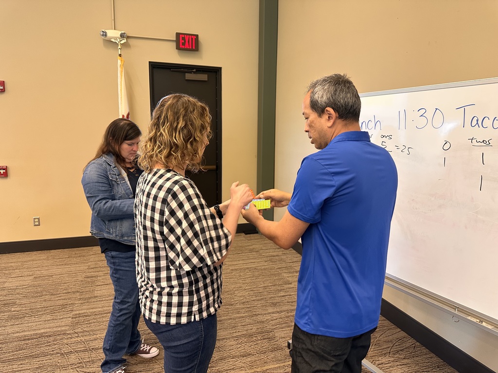 Impossible Science Experiment with Teachers in an event setting