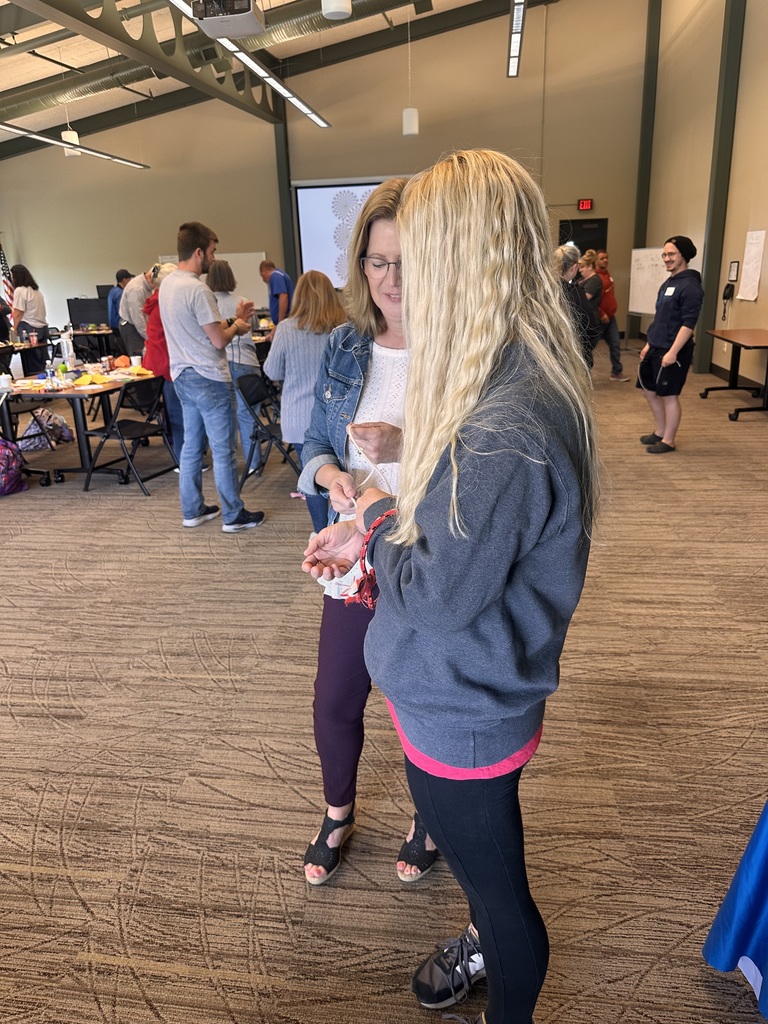 Impossible Science Experiment with Teachers in an event setting