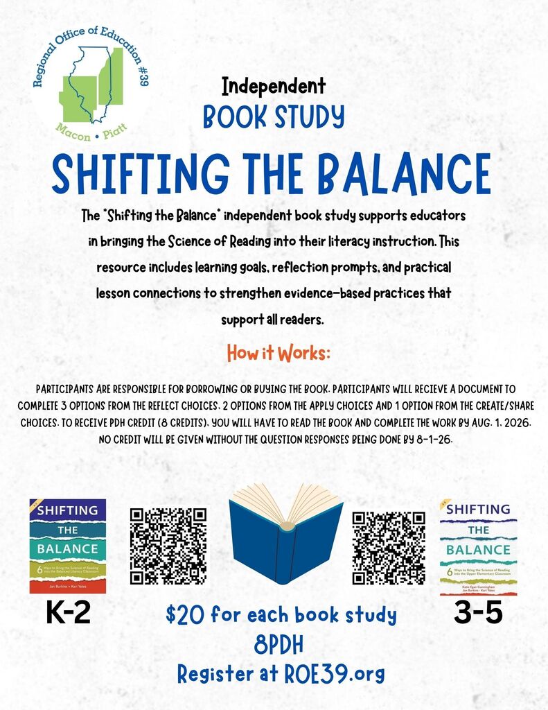 Book Study opportunity Flyer for Teachers