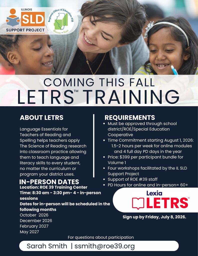 Flyer promoting PD opportunity to educators