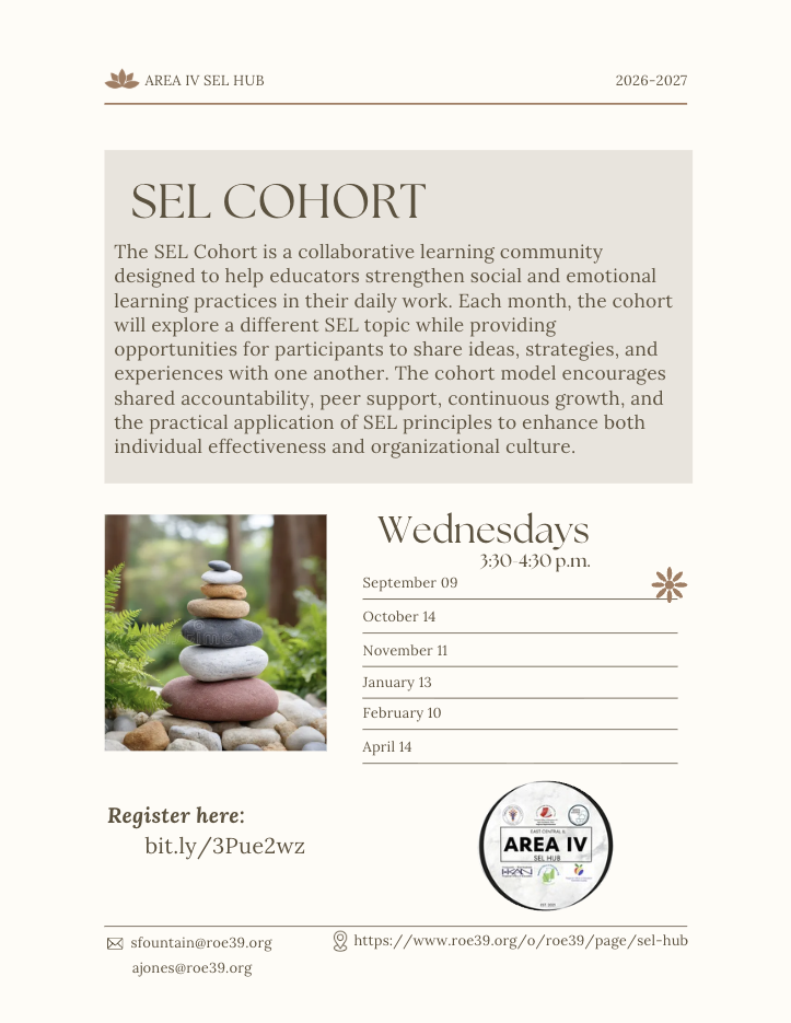 SEL Cohort flyer  for Educators
