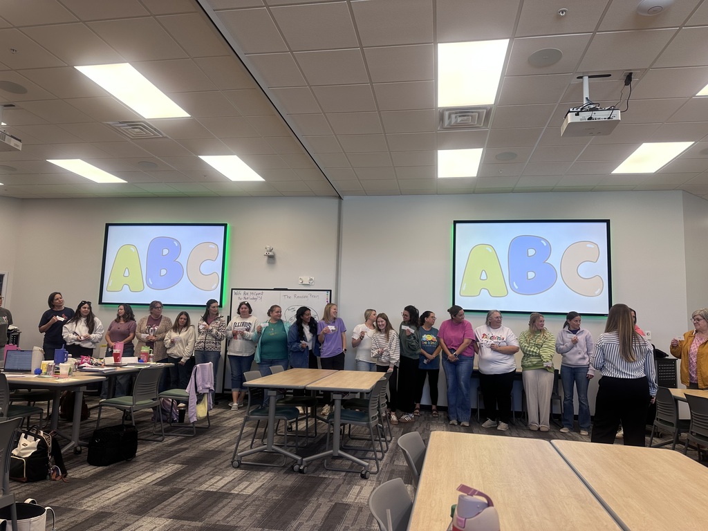 Educators learning about LETRS training for their students