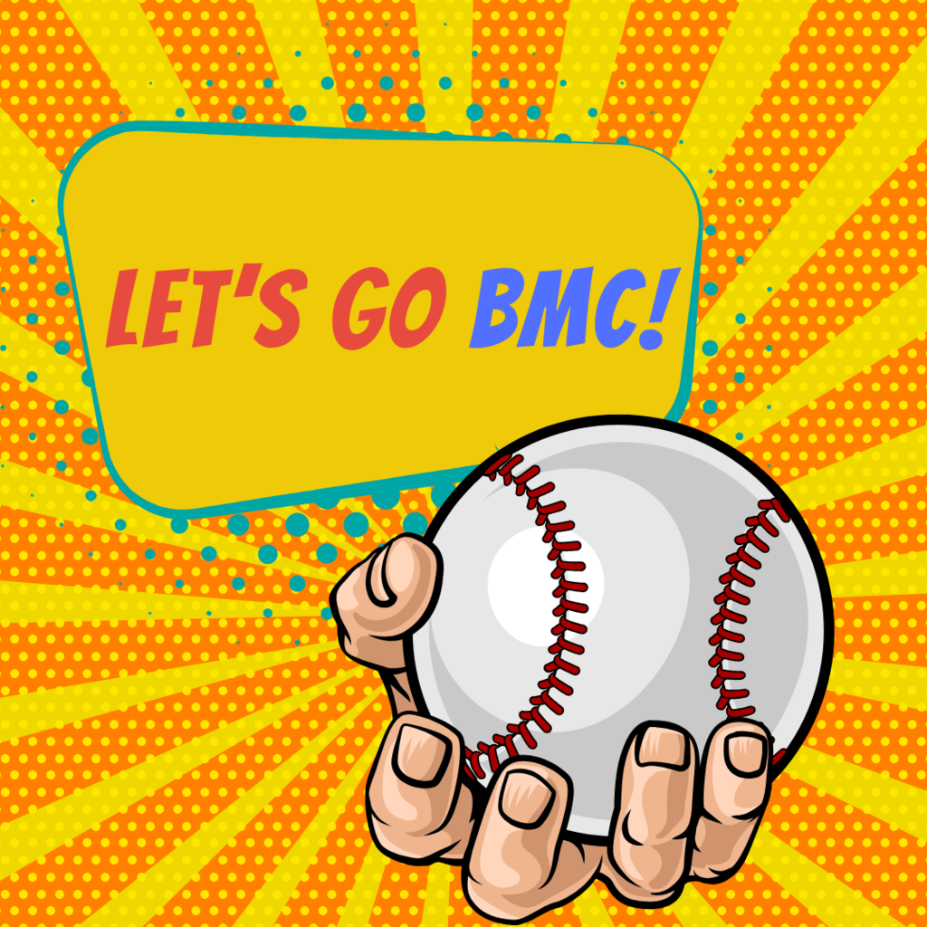 baseball hand let's go bmc baseball