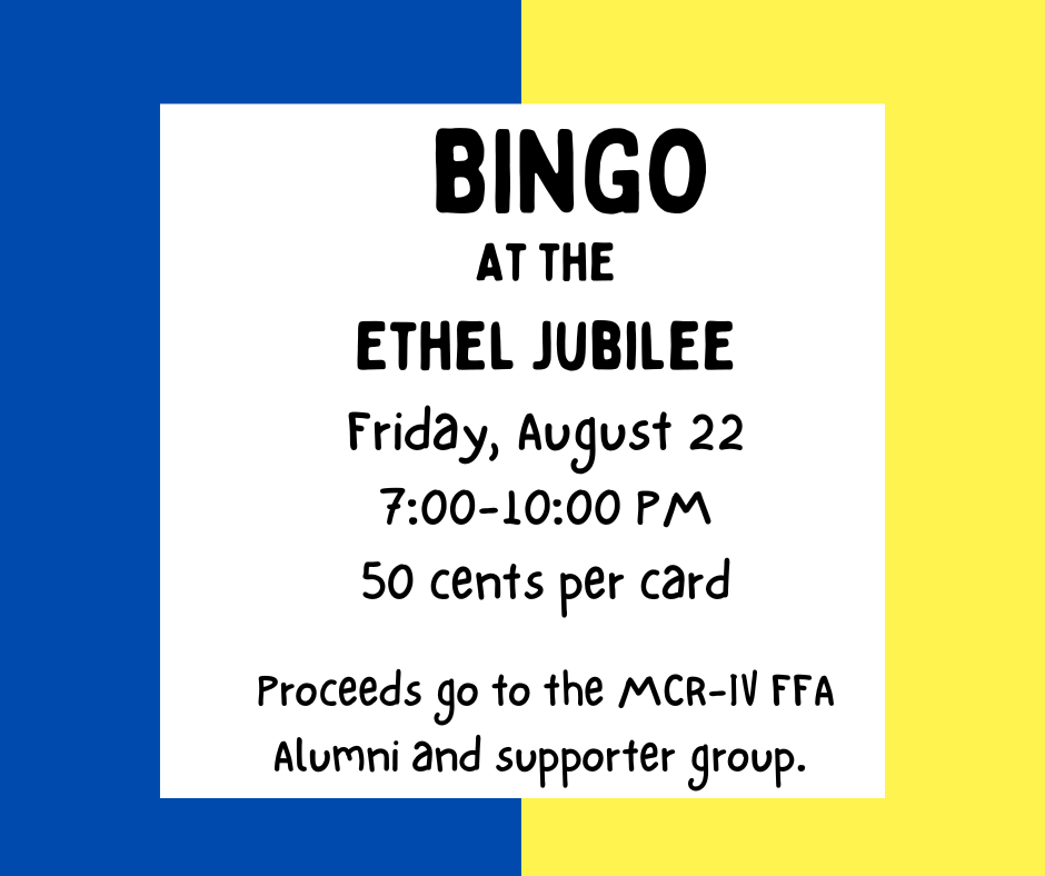 BINGO flyer