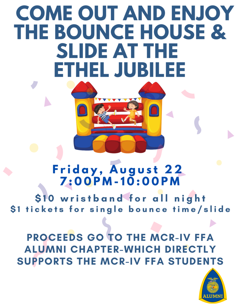 Bounce House & Slide flyer