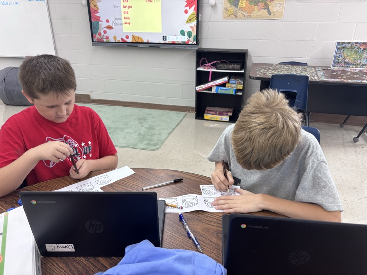 Working hard!