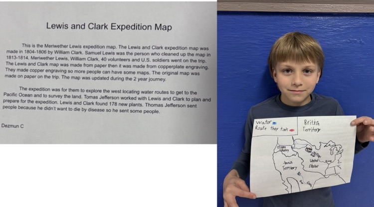 Lewis and Clark Expedition Map  