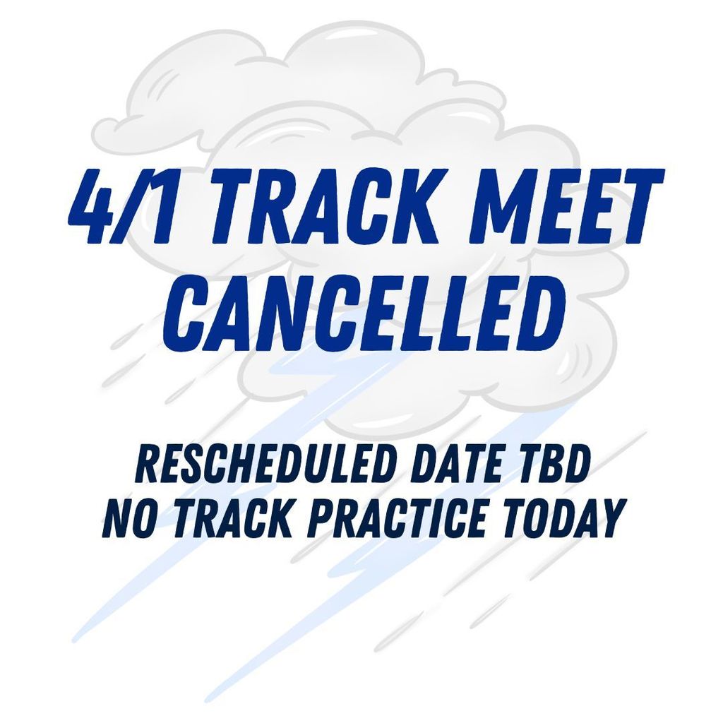 track meet cancelled