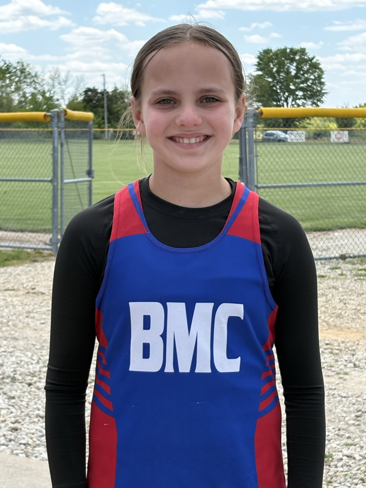 Maleah holds the JH Pole Vault record  