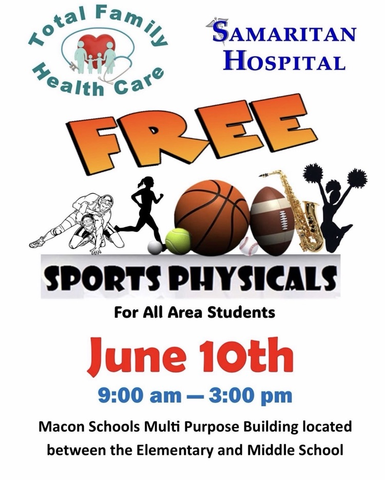 free sports physicals