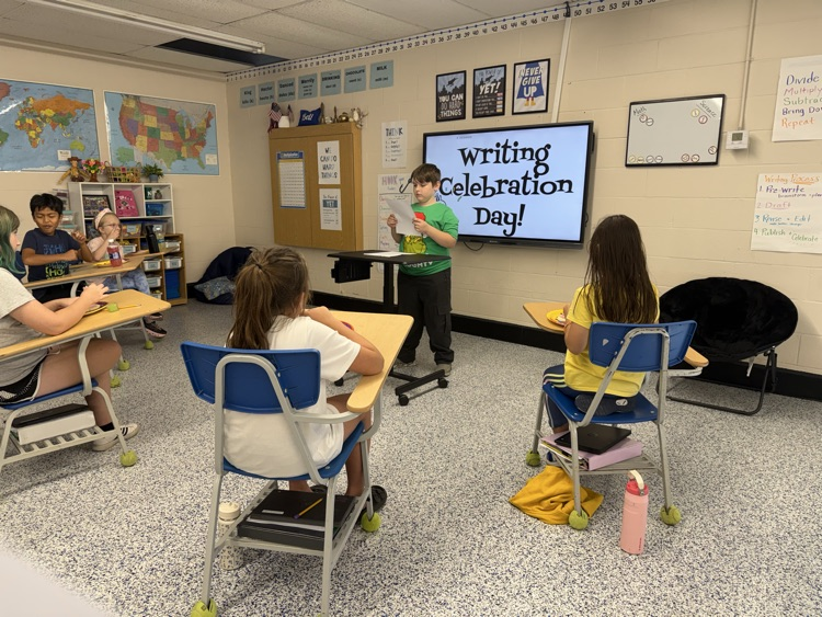writing celebration