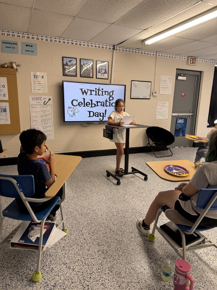 writing celebration