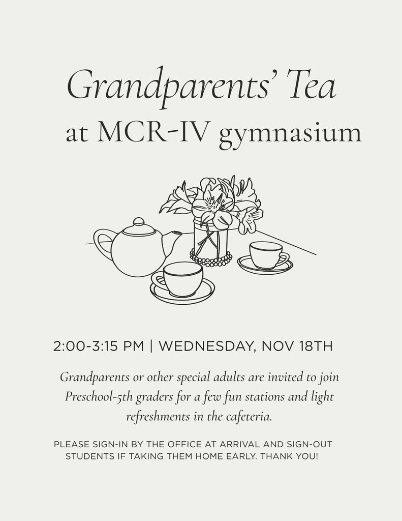 grandparents tea