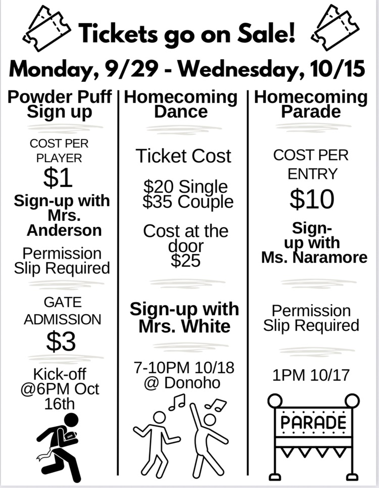homecoming details 