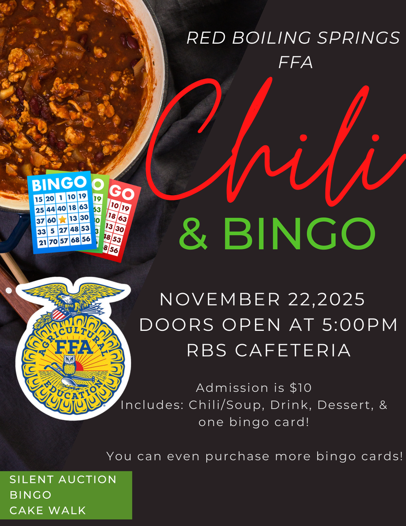 FFA Chili and Bingo