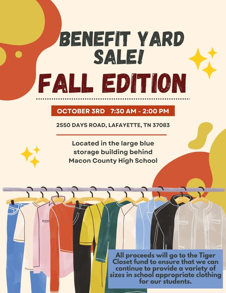 benefit yard sale 