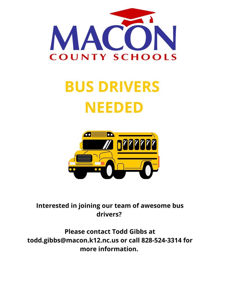 Bus Drivers Needed