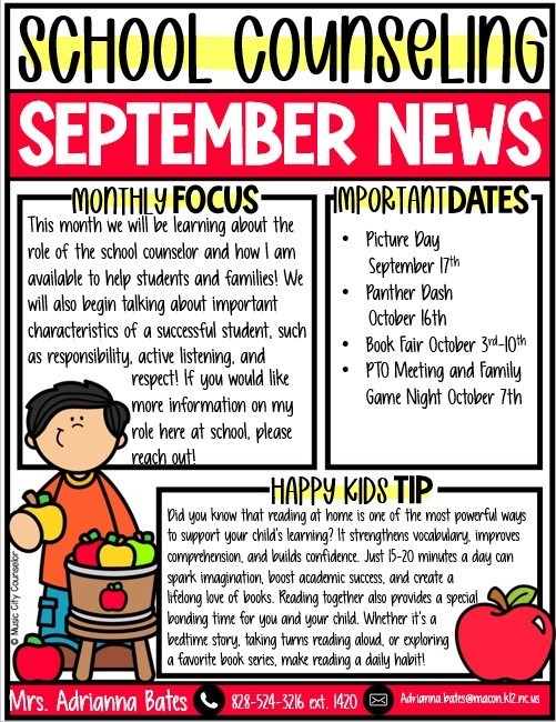 September Counseling News