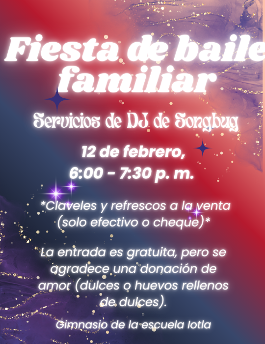 Fiesta de baile familiar