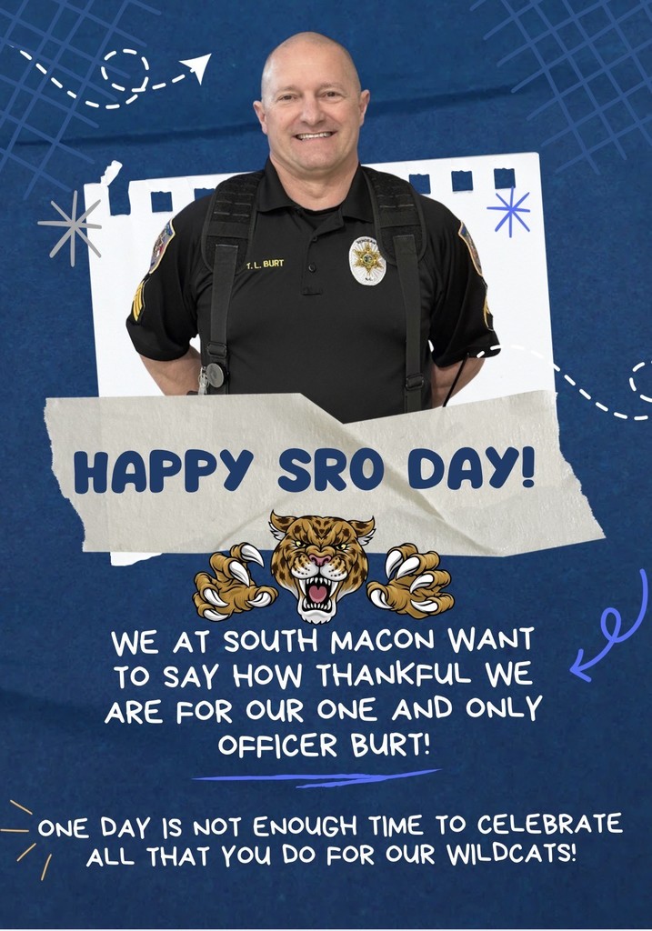 Happy SRO Day! Thank you for all you do Officer Burt!