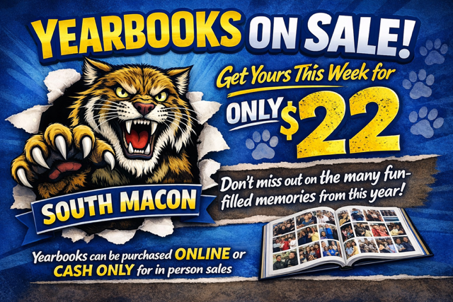 Yearbooks are now on sale at SME. They are $22.00! Yearbooks can be purchase online or cash only for in person sales!