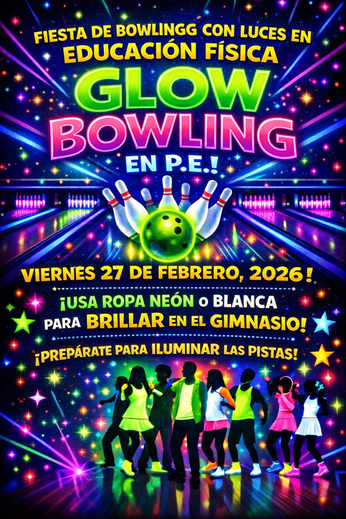 Glow Bowling Flyer