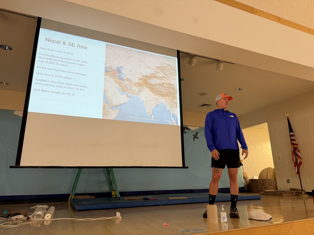 Rob Gasbarro leading the presentation.