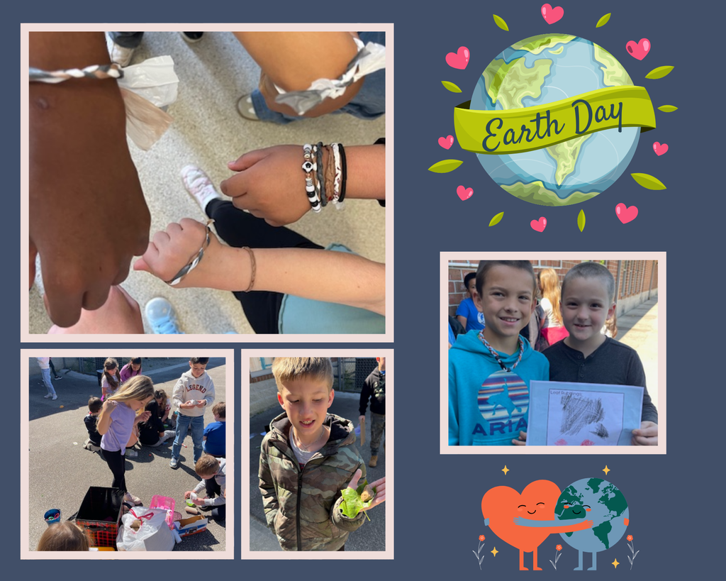 Images of earth day activites.