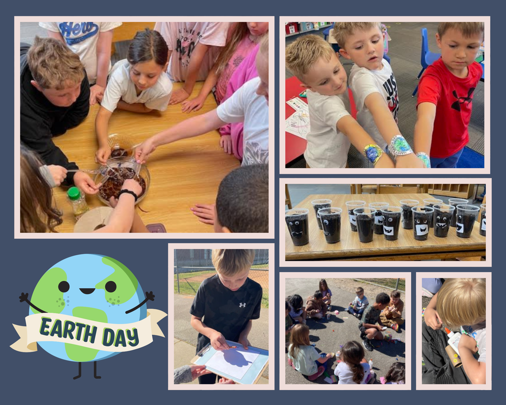 Images of earth day activites.
