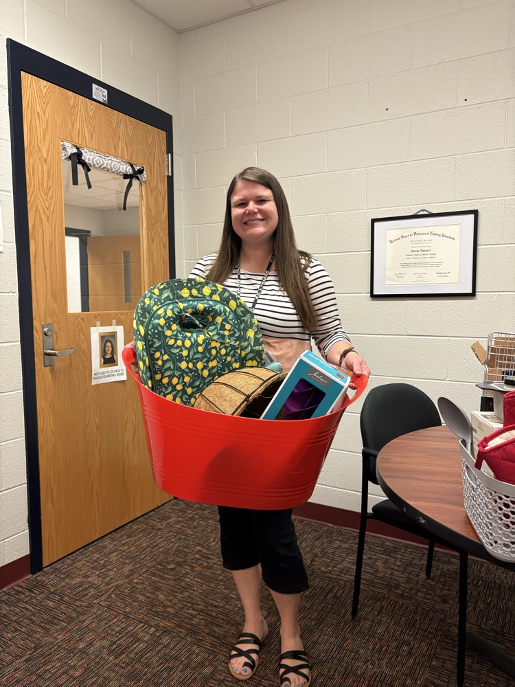 Basket Prize Winner Ms. Nahlen