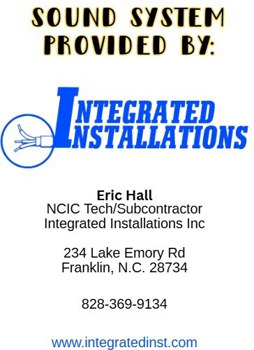 Sound System Provided by Integrated Installations.