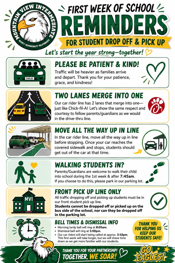 Car Rider Reminders